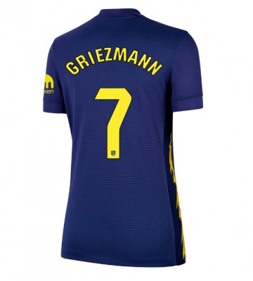 Atletico Madrid Antoine Griezmann #7 Bortatröja Dam 2025-26 Kortärmad
